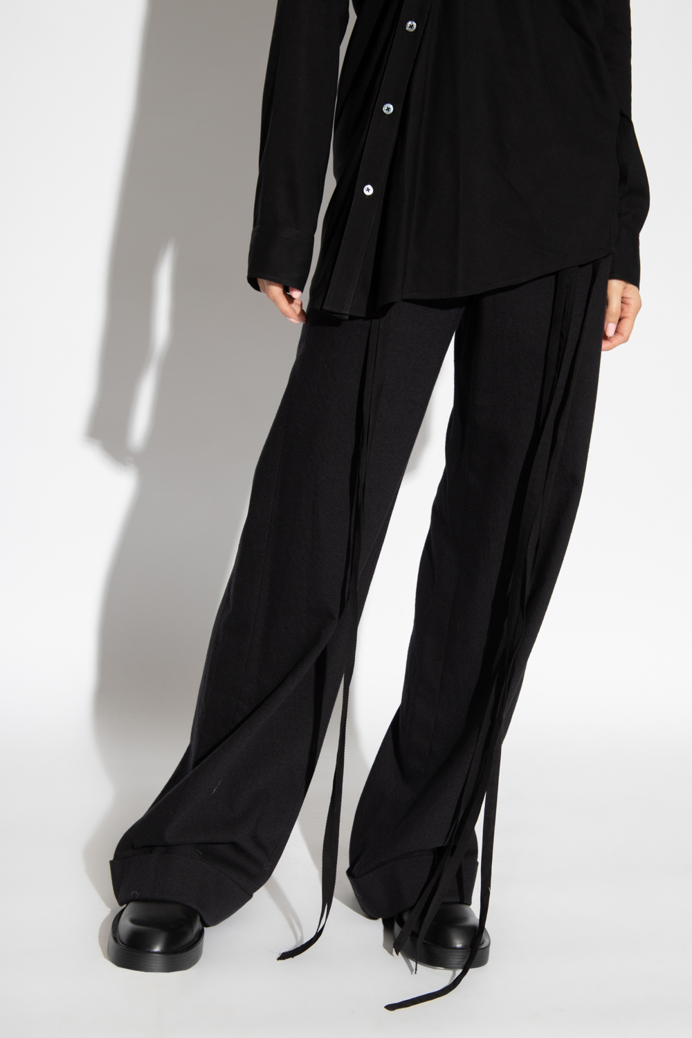 Black 'Belinda' trousers Ann Demeulemeester - Vitkac France